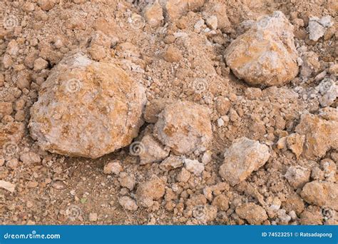 Laterite soil stock image. Image of natural, pebble, geology - 74523251