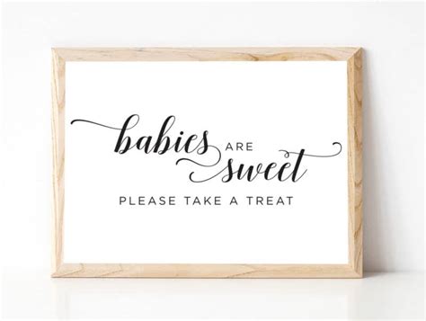 Baby Shower Signs | Free Printables Instant Download