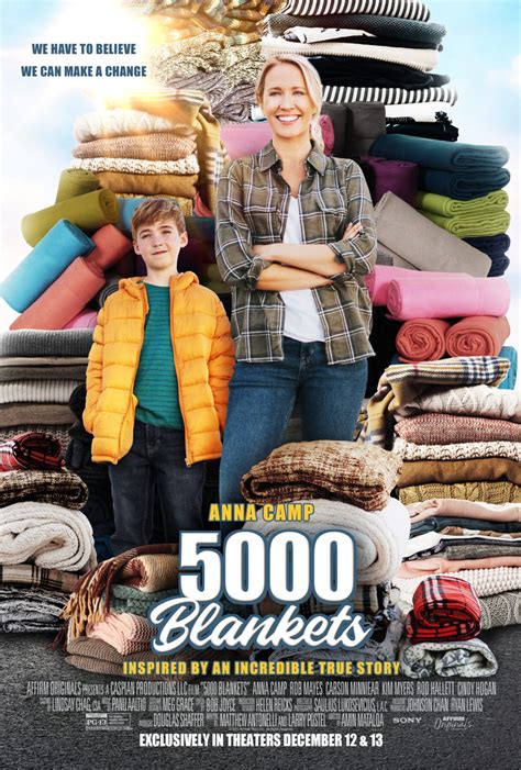 Inspired by a remarkable true story ‘5000 Blankets’ premieres in theaters nationwide for two ...