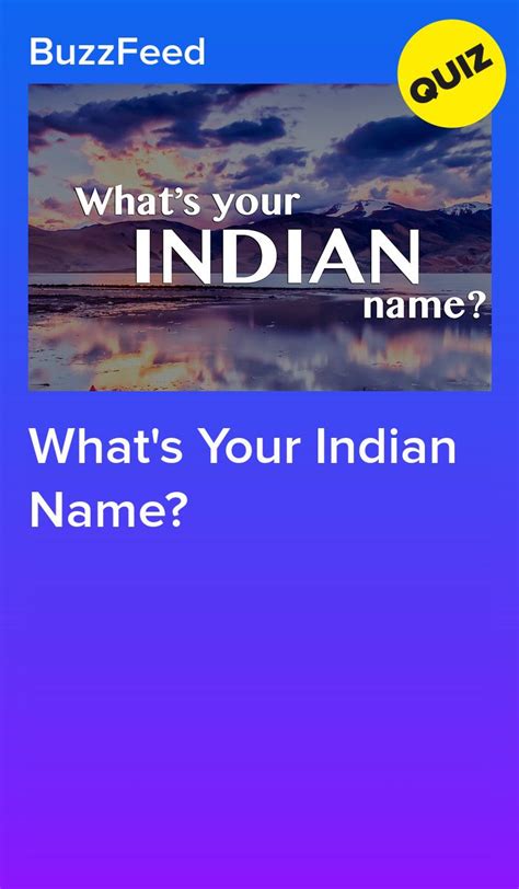 What's Your Indian Name? | Indian names, Names, Character name generator