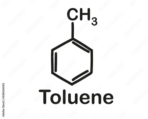 Toluene Structural Formula