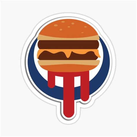 "Burger Shot" Stickerundefined by Loann34 | Redbubble