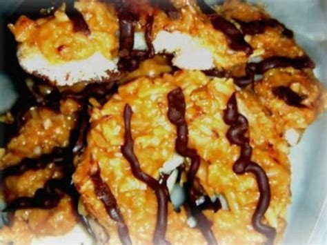 Homemade Girl Scout Samoas Cookie