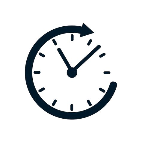 Premium Vector | Wall clock logo icon