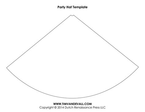 Birthday-Party-Hat-Template-01 - Tim's Printables