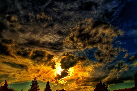 Wallpaper : sunset, sky, nature, clouds, photography, photo, amazing ...