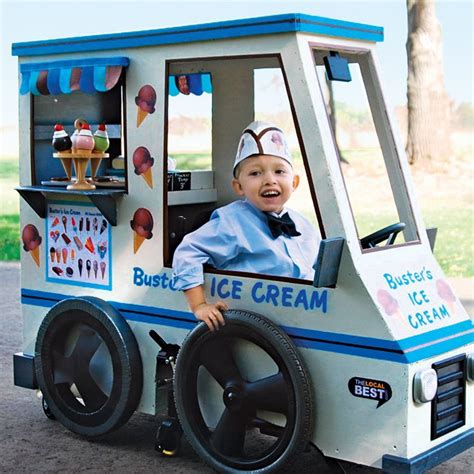 KIDS: Wheelchair ice cream truck costume - Really Awesome Costumes