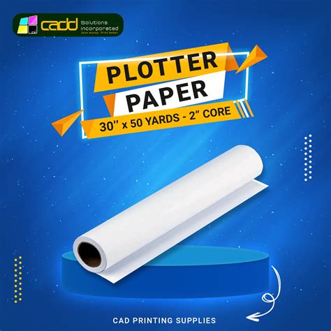 White paper Plotter paper - 30 x50 Yards - 80/85gsm High Quality, Ultra white | Lazada PH