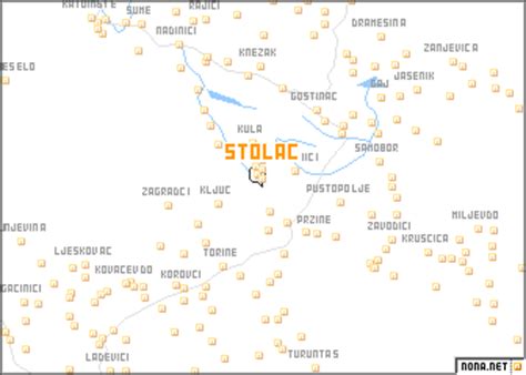 Stolac (Bosnia and Herzegovina) map - nona.net