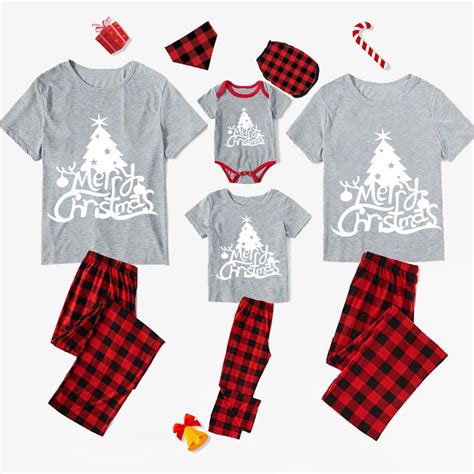 Christmas Matching Family Pajamas Set With Dog Pajamas