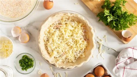 Crab Quiche - The Kitchen Magpie