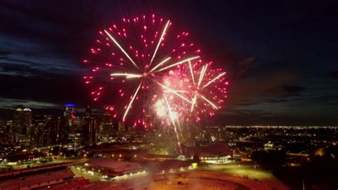 First Calgary Stampede fireworks show of 2020 dazzles | CTV News