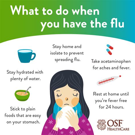 Flu treatment tips for adults | OSF HealthCare