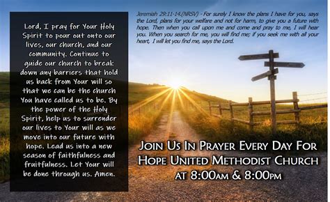 Breakthrough Prayer – Hope United Methodist Church Eau Claire, WI