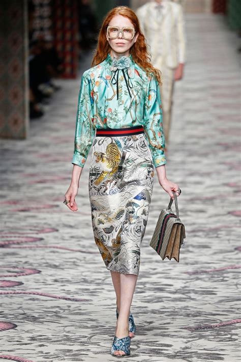 Gucci | Ready-to-Wear - Spring 2016 | Look 42 | Fashion, Haute couture designers, History fashion