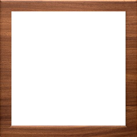 Wooden Square Frame 10982976 PNG