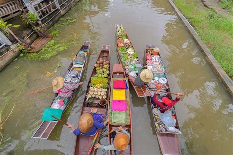 Damnoen Saduak Floating Market Tour: Discover the Authentic Thailand Countryside Experience ...