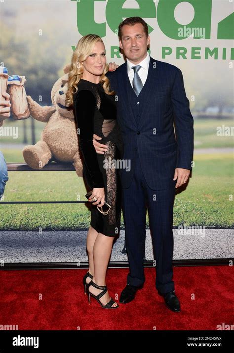 Producer Scott Stuber and wife Molly Sims attend the world premiere of ...