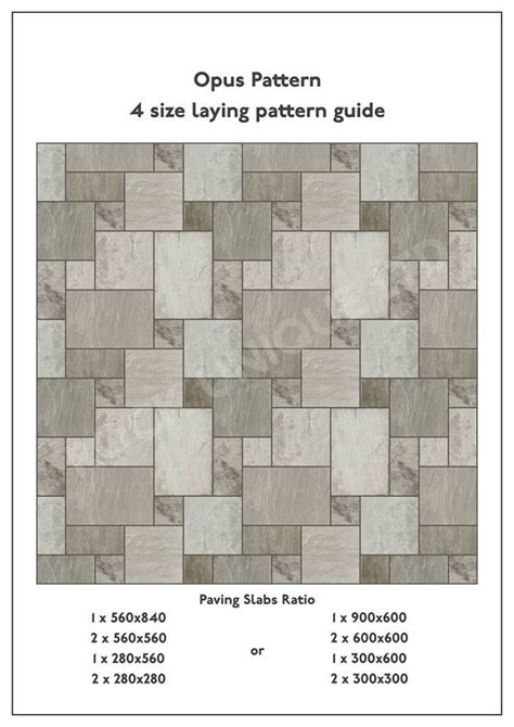 Opus Laying Pattern | Paving slabs, Old dutch, Caledon