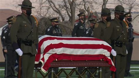 New Mexico State Police remember officer Darian Jarrott at funeral