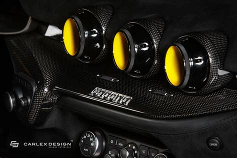 Carlex Design Gives Yellow Ferrari F12 a New Interior - autoevolution