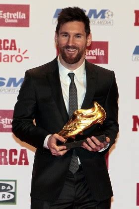 Lionel Messi C Receives Golden Boot Editorial Stock Photo - Stock Image ...