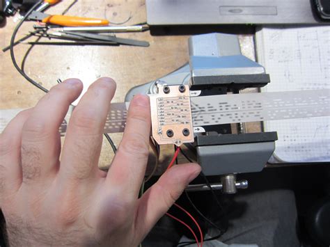 Go back and do it right: a better punched tape reader » NYC Resistor