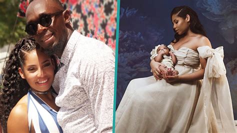 Olympic Sprinter Usain Bolt Shares First Photos Of Baby Girl & Reveals Her Electric Name | Access