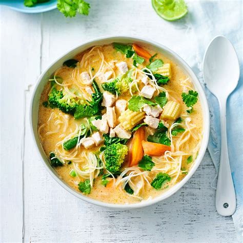 Thai chicken and coconut soup | Healthy Recipe | WW Australia