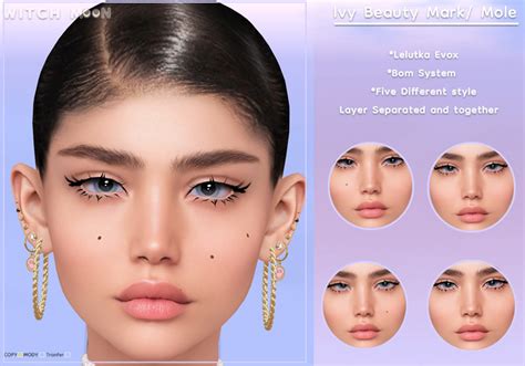 Second Life Marketplace - [WM]Ivy Beauty Mark / Mole