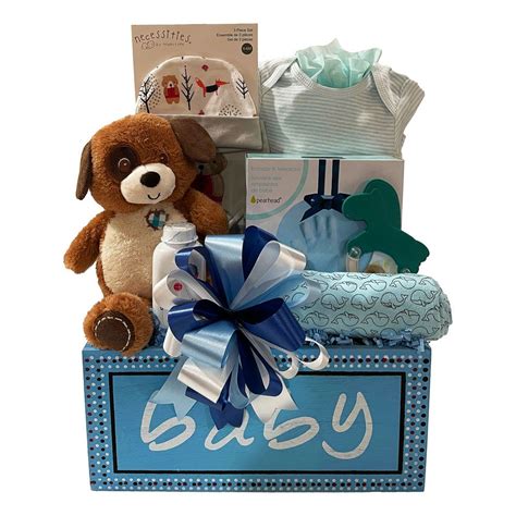 Baby Gift Basket - Baby Boy Baskets – StorkBabyGiftBaskets.com