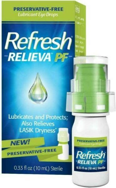 REFRESH RELIEVA Artificial Tears - 0.33oz for sale online | eBay