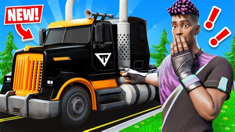 I got my OWN TRUCK in FORTNITE! - YouTube