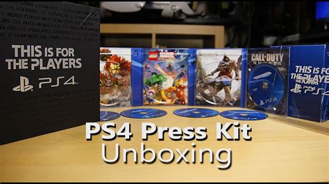 PS4 Launch Titles Press Kit Unboxing - YouTube