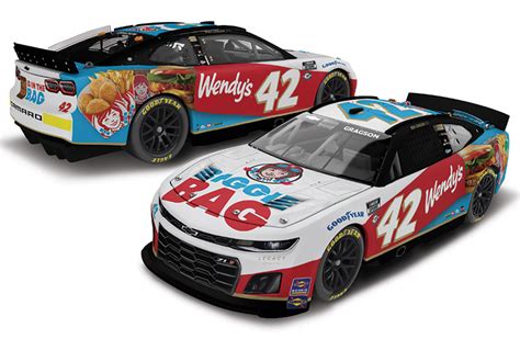 2023 Noah Gragson #42 Wendy's Biggie Bag NASCAR 1/64 Diecast