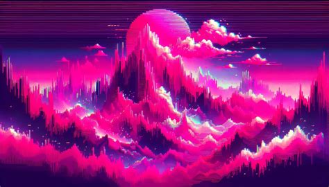 Neon Hot Pink HD Landscape Wallpaper, HD Artist 4K Wallpapers, Images and Background ...