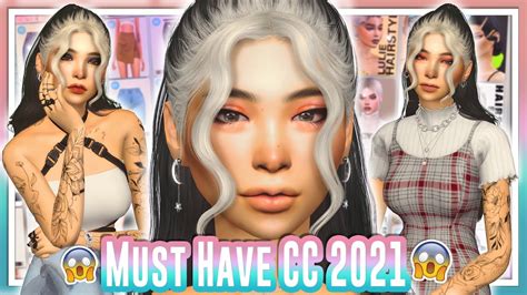 MUST HAVE CC FOR THE SIMS 4 2021!😍 | OVER 145+ LINKS! | ALPHA CC SHOWCASE | FEMALE | - YouTube