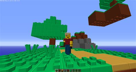 Someone Modded Minecraft To Look Like Lego