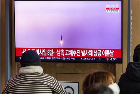 North Korea fires 3 ballistic missiles toward East Sea