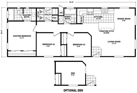 1998 Double Wide Mobile Home Floor Plans | Viewfloor.co