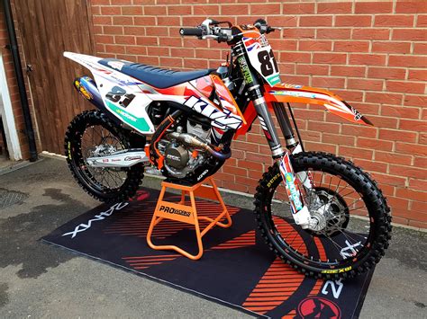 2016 KTM 250 SXF SX-F FMF 4.1 Titanium Exhaust RFX trick - locky's Bike Check - Vital MX