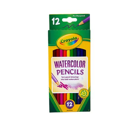 Watercolor Pencil Set, Coloring Supplies, 12ct | Crayola