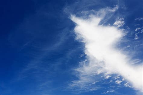 White Cloud At Blue Sky Free Stock Photo - Public Domain Pictures