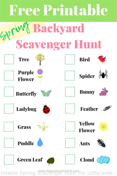 Pin on Pictures · Preschool · Scavenger · Hunt