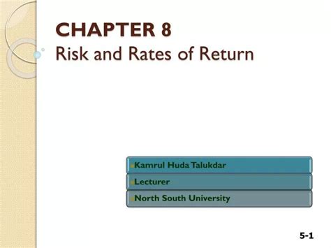 PPT - CHAPTER 8 Risk and Rates of Return PowerPoint Presentation, free download - ID:5680701