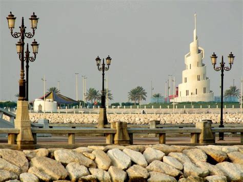 The corniche at Dammam is a popular attraction in the region ...