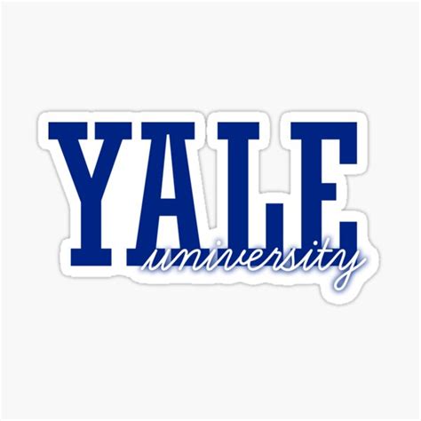 Yale University Stickers | Redbubble