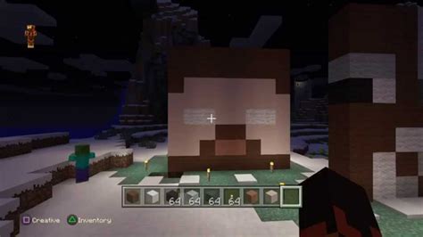 Herobrine Face Pixel art Minecraft Ps4 My Version - YouTube