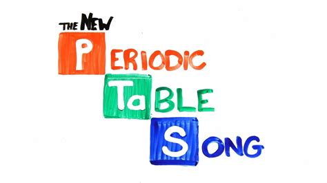 Unique Periodic Table song by tom Lehrer Lyrics #tablepriodic #priodic #tablepriodicsample ...