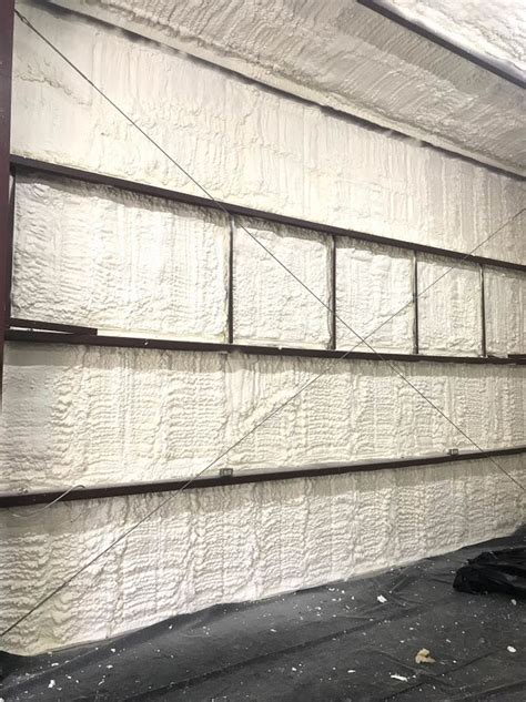 The RIGHT way to install spray foam insulation in a metal building | Mr. Green Jeans Insulation ...